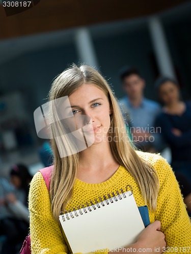 Image of students group  study