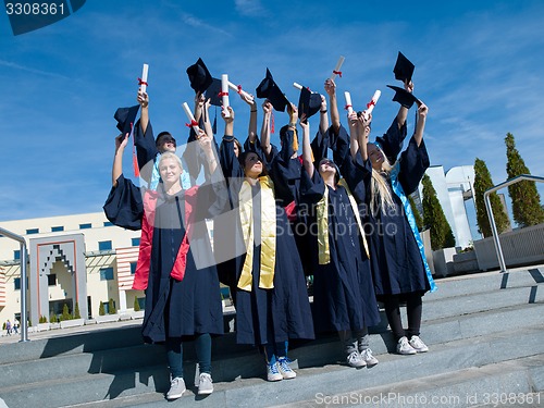 Image of high school graduates students