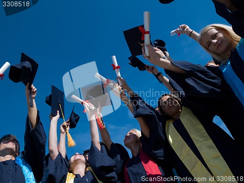 Image of high school graduates students