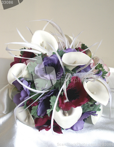 Image of Silk Bridal Bouquet