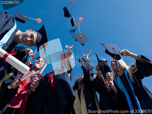 Image of high school graduates students