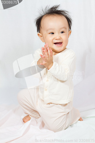 Image of Asian Chinese Baby Smiling