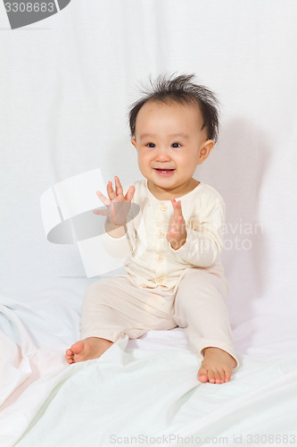 Image of Asian Chinese Baby Smiling