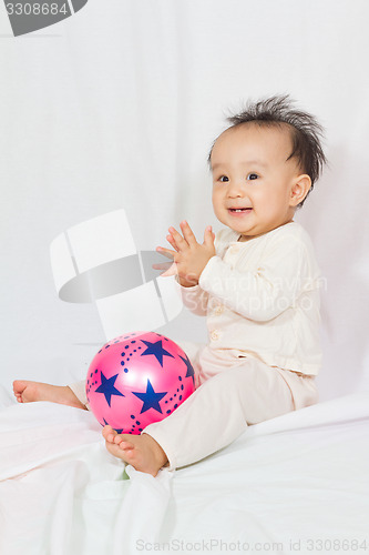 Image of Asian Chinese Baby Smiling