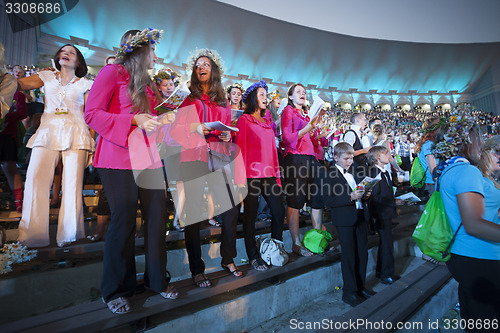 Image of Concert of Latvian Youth Song and Dance Celebration