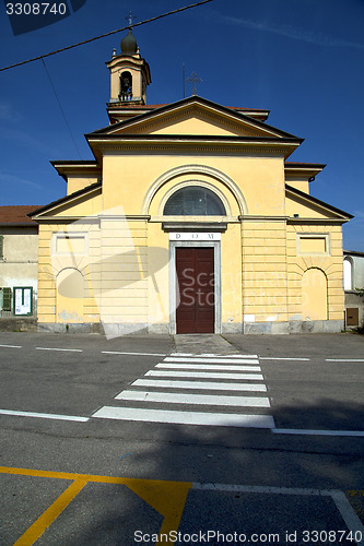 Image of church vinago   italy the old wall terrace 