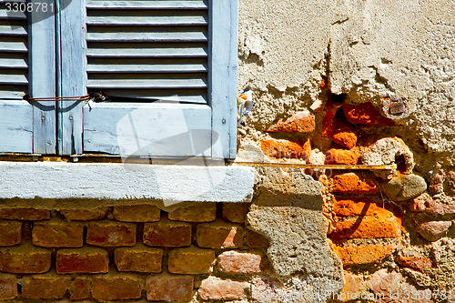 Image of window  lonate ceppino varese  abstract        concrete  blue