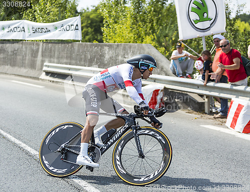 Image of The Cyclist Michal Kwiatkowski - Tour de France 2014