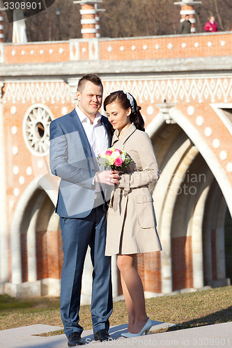 Image of bride and groom