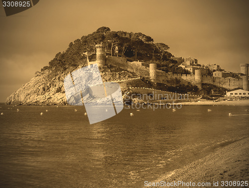 Image of Tossa de Mar, ancient fortress Vila Vella