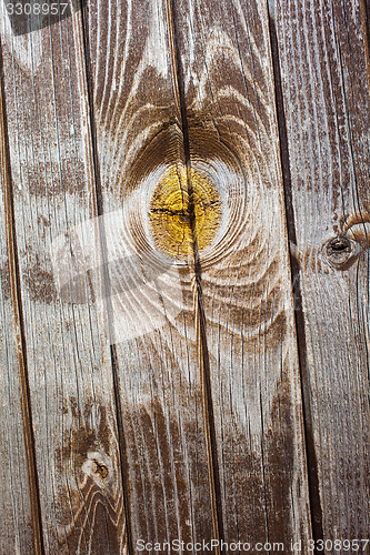 Image of old boards with knot