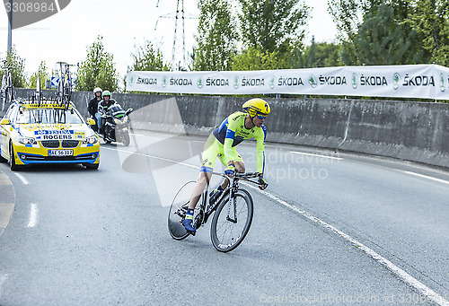 Image of The Cyclist Michael Rogers - Tour de France 2014