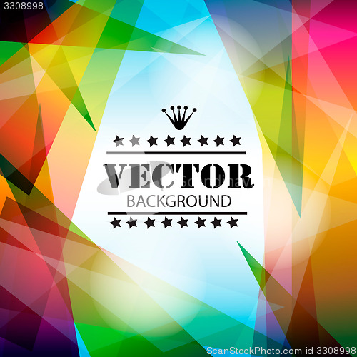 Image of Abstract Geometric background. 