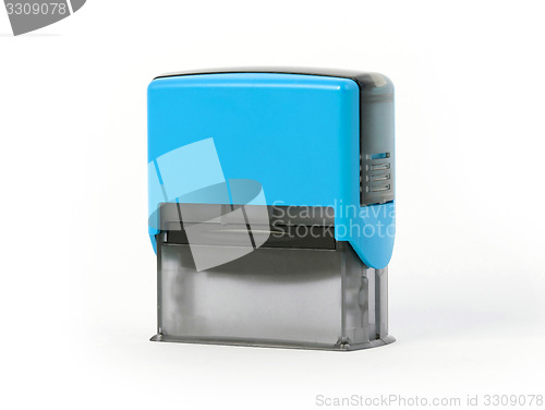 Image of Plastic stamp isolated