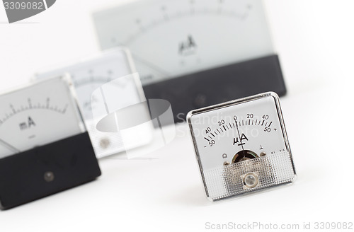 Image of Old meter isolated