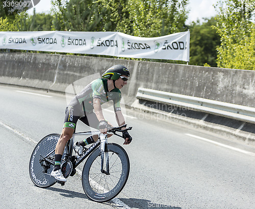 Image of The Cyclist Cyril Gautier - Tour de France 2014