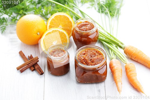 Image of carrot and orange jam