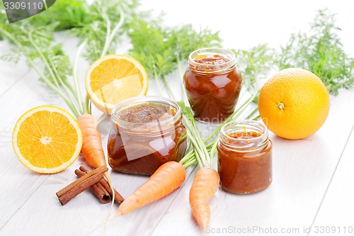 Image of carrot and orange jam