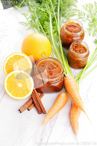 Image of carrot and orange jam