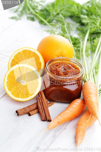 Image of carrot and orange jam