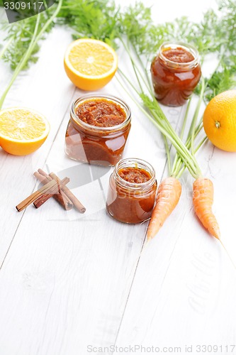 Image of carrot and orange jam