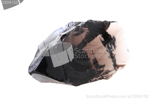 Image of obsidian isolated