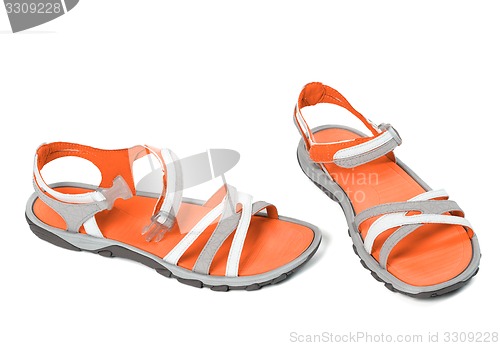 Image of Pair of summer sandals