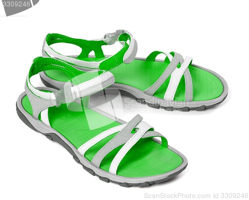 Image of Pair of summer sandals