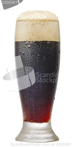 Image of glass of dark beer