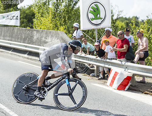 Image of The Cyclist Richie Porte - Tour de France 2014