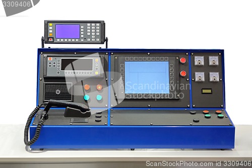 Image of Dispatcher desk console