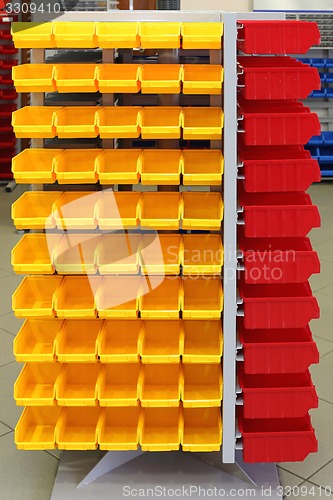 Image of Plastic storage bins