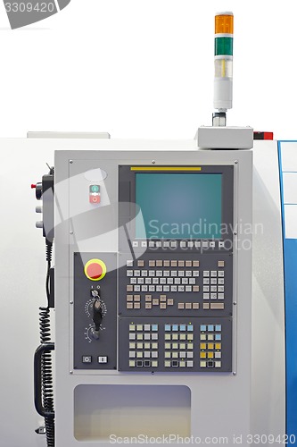 Image of Control panel machine