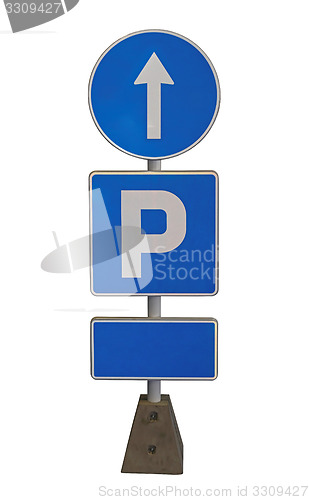 Image of Parking sign