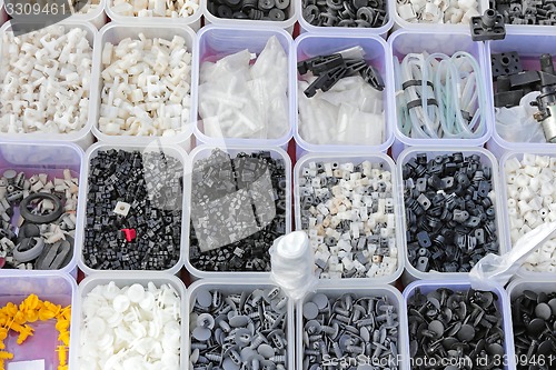 Image of Plastic parts trays