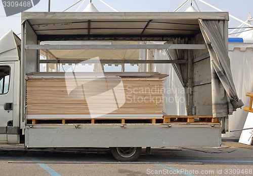 Image of Plywood delivery