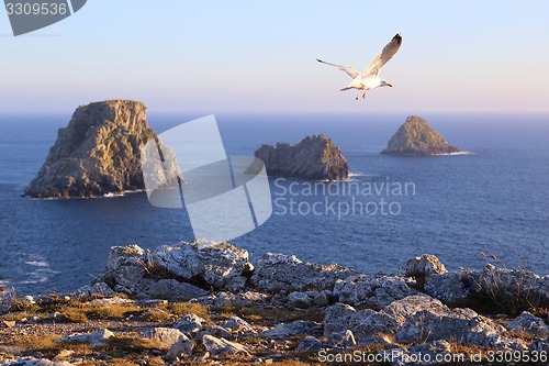 Image of Pen-Hir Cape at dusk