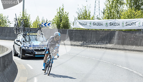 Image of The Cyclist  Nieve Iturralde - Tour de France 2014