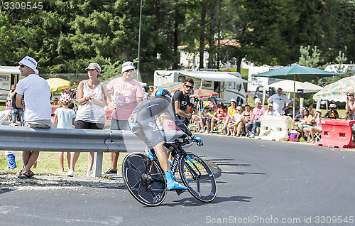Image of The Cyclist  Nieve Iturralde - Tour de France 2014