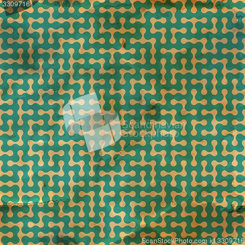 Image of Maze. Seamless pattern.