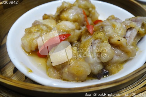 Image of Delicious steamed pork ribs