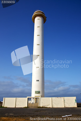 Image of lanzarote lighthouse  rock 