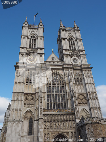 Image of Westminster Abbey in London