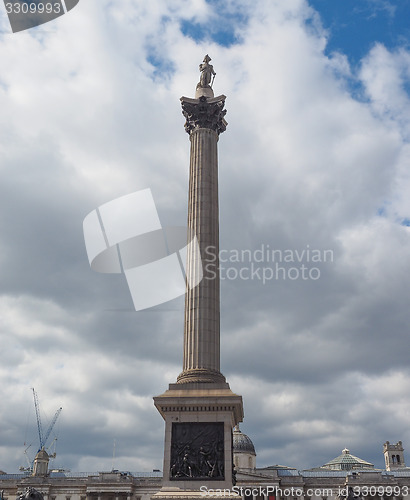 Image of Nelson Column in London