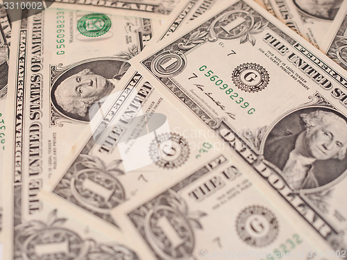 Image of Dollar notes 1 Dollar