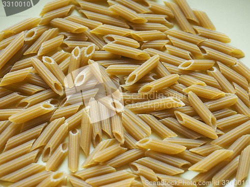 Image of Penne pasta background