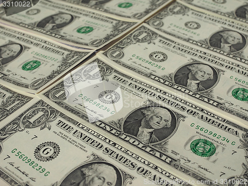 Image of Dollar notes 1 Dollar