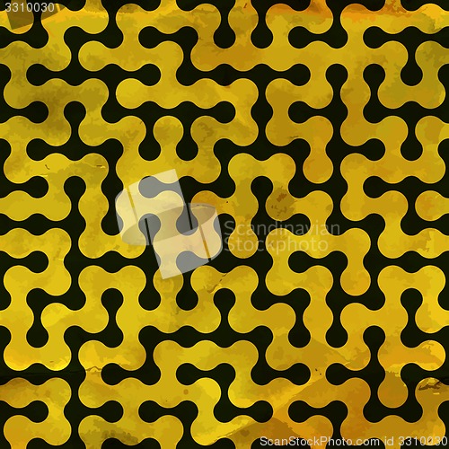 Image of Maze. Seamless pattern.