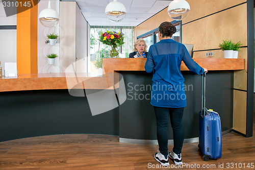 Image of Check in desk