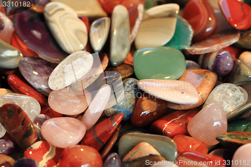 Image of color minerals background